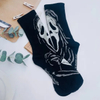 OEM Custom Colors Logo Packaging Business Classic Black Mens Gentleman Casual Bamboo Crew Toe Socks