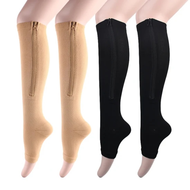 75% Nylon, 25% Spandex Compression Sport Socks