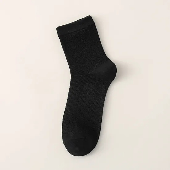 Men Wholesale Summer Mesh Breathable Cotton Fashion Business Casual Socks