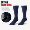 High Quality Premium Dress Socks for Men Moisture-Wicking with Logo