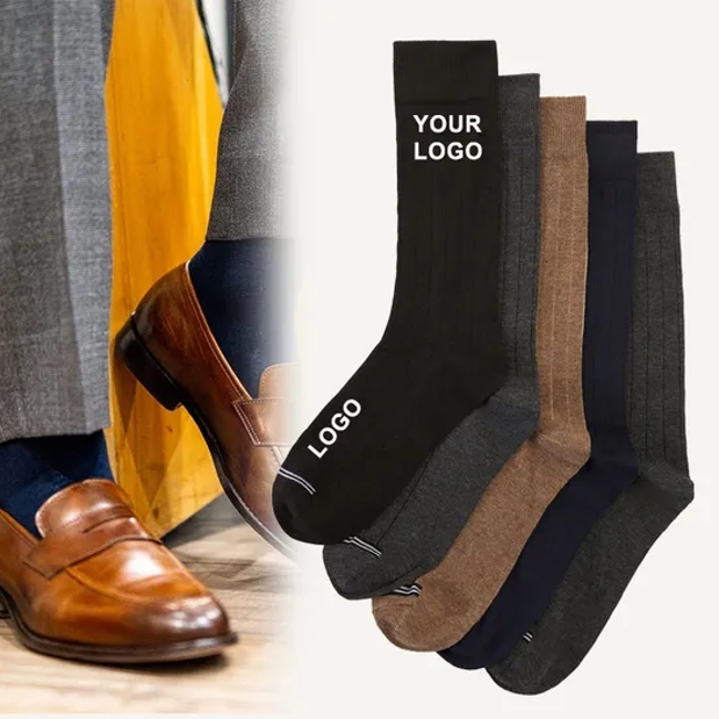 Bamboo Socks for Men Women Soft Daily Athletic Crew Dress Casual Socks