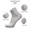 Solid Color Double-Needle Men′s MID-Tube Business Sports Socks