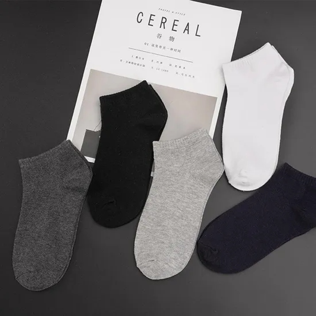 Cheap Men′s Socks Large Cotton Summer Socks Plus Size Sports Ankle Socks