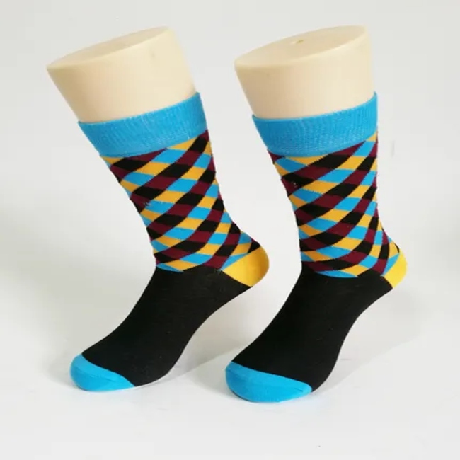 2021new Cotton Dress Socks Men Business Tube Socks