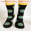 Antibacterial Soft Breathable High Elastic Cotton Colorful Camo Block Stripe Men Ankle Crew Socks