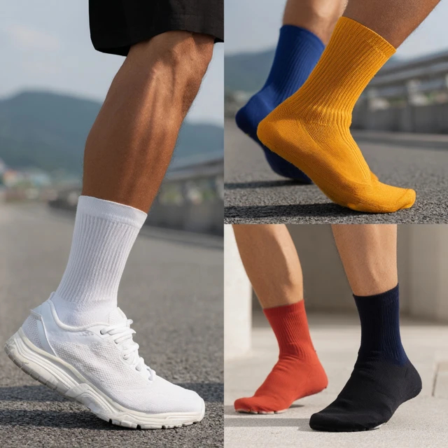 Custom Custom Color Sports Socks Supplier Running Socks for Teams and Events