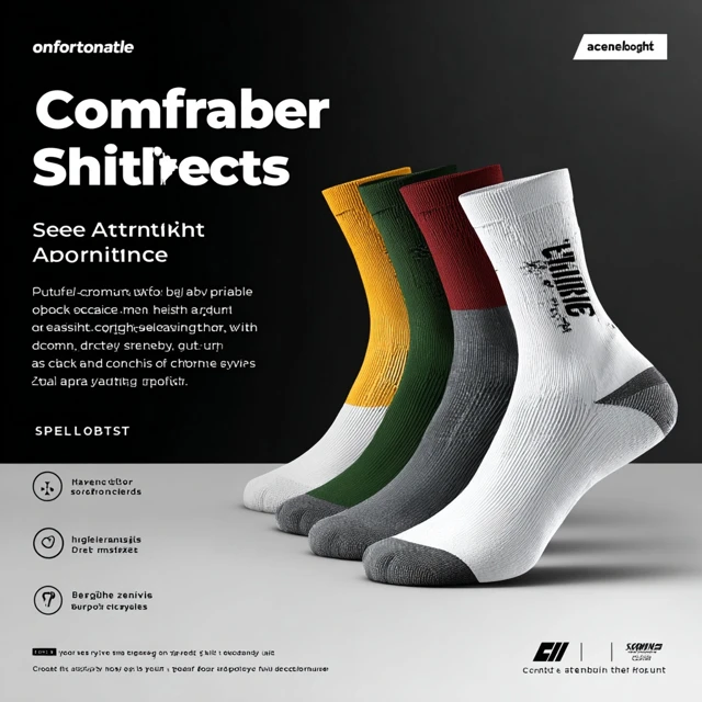 Custom High Demand Performance Socks for Running Sports Socks for Teams and Fitness
