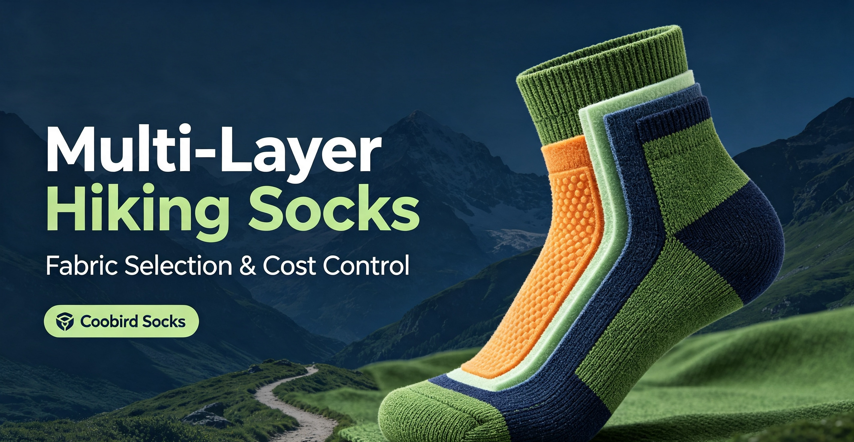 Multi-Layer Composite Hiking Socks: Fabric Selection & Cost Control for Bulk Custom Orders