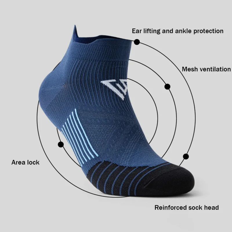 e-commerce ready Sports Socks For Men Women Breathable Running Fitness Compression Socks Professional Marathon Quick Dry Socks 