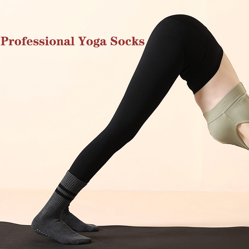 efficient purchasing New High Quality Bandage Yoga Socks Anti-Slip Quick-Dry Damping Pilates Ballet Socks Good Grip For Women 