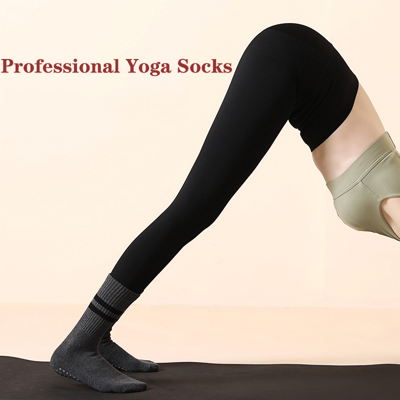 efficient purchasing New High Quality Bandage Yoga Socks Anti-Slip Quick-Dry Damping Pilates Ballet Socks Good Grip For Women 
