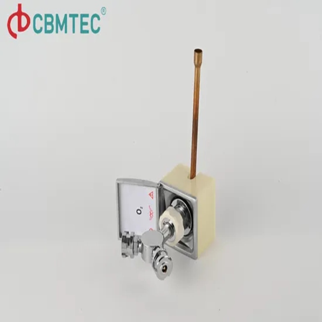 Franch Standard Medical Gas Outlet for Hospital Bedhead Unit