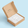 Custom Logo White/Kraft Packaging Kraft Corrugated Paper Mailer Shipping Boxes for Small Business