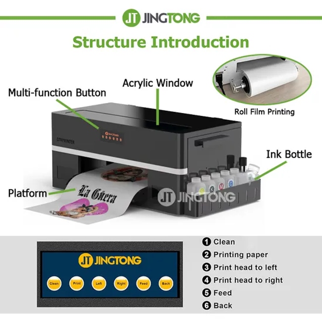 Commercial Digital Direct to Film Transfer Printers Best A3 Dtf Printing Machine for T Shirt Business