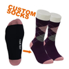 Factory High Quality Jacquard Knitted Letter Wholesale Crew Cotton Socks Sports Custom Socks Men