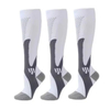 Nylon Compression Sports Stockings Women Exercise Stretch Brace Mens Cycling Pressure Socks