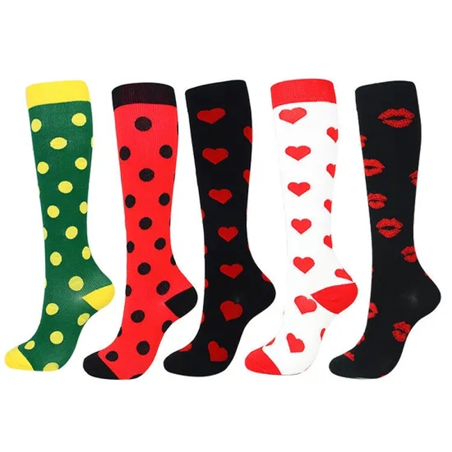 Xianghui 20-30 Mmhg Sport Medical Knee High Compression Socks