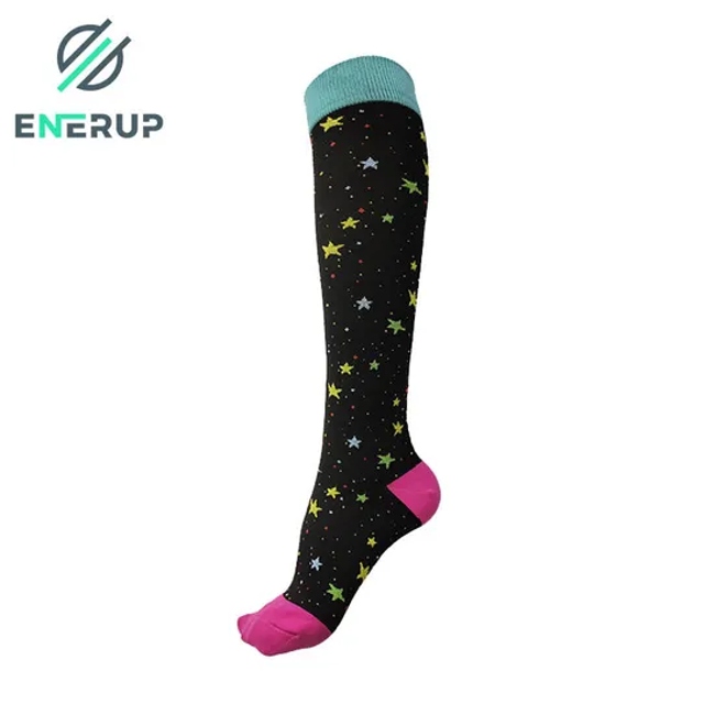 Enerup Compression Sports Long Tube Socks
