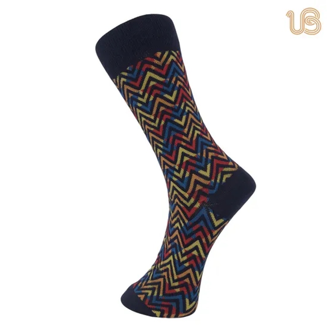 Men′s High Quality Colorfuul Cotton Dress Socks