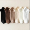 Fashion Plain Summer Ankle Socks