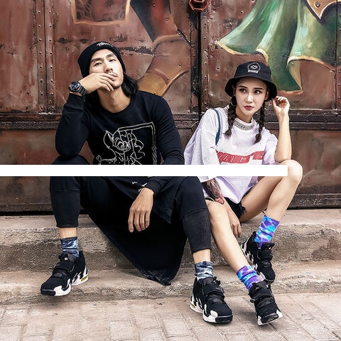 High Quality Fashion Design Men s Spring Summer Casual Tie Dye Socks Customized Breathable Cotton Sports Terry Crew Socks