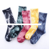 Tie Dye Socks Men Street Basketball Skateboard Socks Fashion Cool Funny Crew Breathable Hiphop Tube Crew Socks For Women Gift