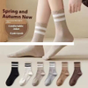 OEM Calcetines Personalizados Custom Women s Thickened High Tube Autumn Winter Style Crew Socks Sweat Absorbent Hosiery