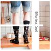 Wholesale Novelty Santa Xmas Holiday Custom Socks Funny Merry Christmas Cotton Crew Socks Women Men Spandex One Fits All Autumn