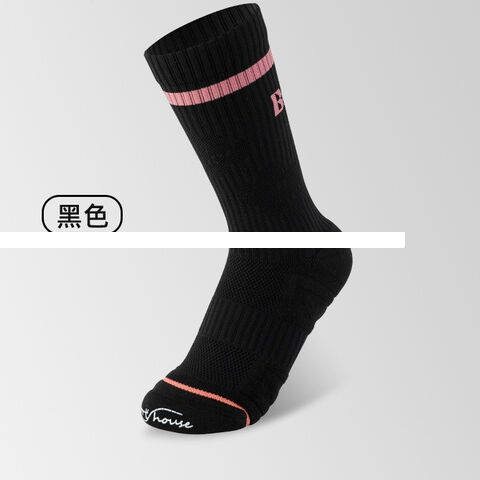 Wholesale crew thin breathable running socks resistant towel bottom sports socks cotton design socks