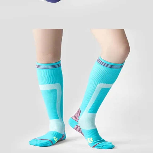 Customized Pressure Socks, Jump Rope, Calf Compression Socks, Running Women′s Fitness Socks, Women′s Cycling Socks, Calf Protection, Yoga, Breathability