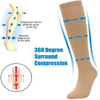 Graduated Support Knee-High Compression Riding Socks for Men&Women