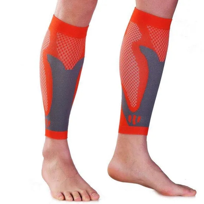 Hot Selling Running Nurse Athletic Footless Compression Socks Calf Compression Sleeves for Men Women