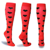 Uron Custom Logo Design Compression Football Socks Anti Slip Soccer Socks Athletic Sport Football Grip Socks