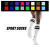 Uron Wholesale Cotton Men′s Compression Football Custom Logo Socks