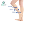 Enerup Nylon Socks Medical Compression Stocks Knee High Socks Open-Toe