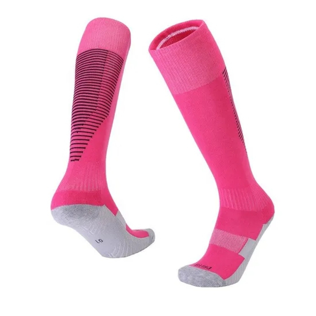 Custom Men′s Soccer Socks Kids Football Compression Sport Socks Thicken Towel Bottom Sports Stockings Knee High