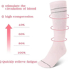 Circulation Socks 15-20 Mmhg Pregnancy Knee High Compression Socks