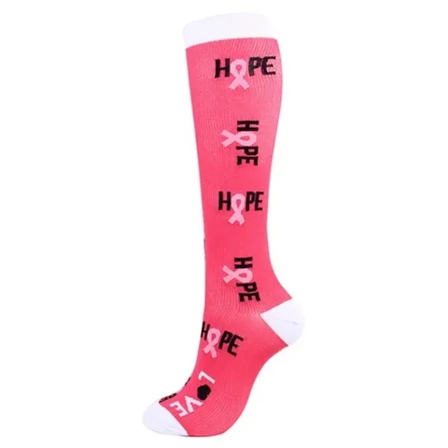 Men′s Cotton Function Basketball Compression Sport Sock