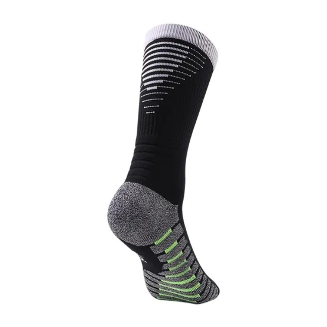 Knee High Socks Over The Calf Compression Training Football Thickening Keep Warm Athletic Socks for Mens and Women Running