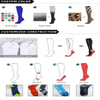Free Sample Compression Anti Slip Football Grip Socks Custom Socks