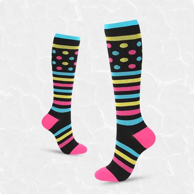 0126 Calf Sports Adult Compression Pressure Socks Over-The-Knee Socks