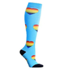 Fashion Custom Multi Color Women Wholesale Cotton Compression Socks