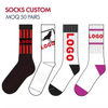 Custom Football Leg Sleeves Calf Compression Football Sock Sleeve Scrunch Cut Sleeve Football Socks for Men
