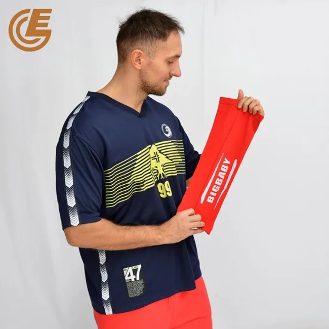 Training Anti-Slip Football Socks Protector Calf Compression Shin Guards Soccer Sleeve