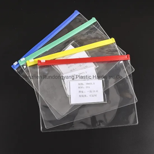 Factory Custom Plastic Bags with Own Logo Clothing for Socks Underwear T-Shirt Clothes Swimming Clothes Packaging Bag with Hanger