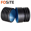 Manufacturer HDPE Corrugated Perforated Drain Pipe with Sock