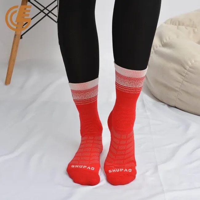 Factory Wholesale Custom Breathable Sports Fitness Ankle Compression Socks