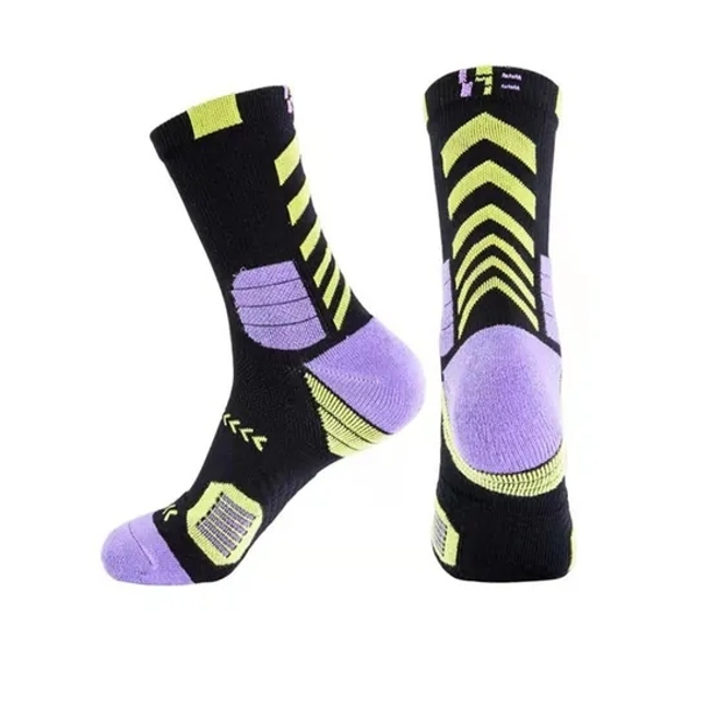 Custom Made Breathable Fitness Socks for Men and Women, Compression