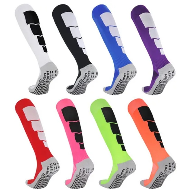 OEM Design Soccer Socks Youth Men Knee High Tube Socks Adult Athletic Football Socks