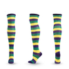 151-012# MID-Tube Towel-Soled Anti-Slip Football Training Socks for Men